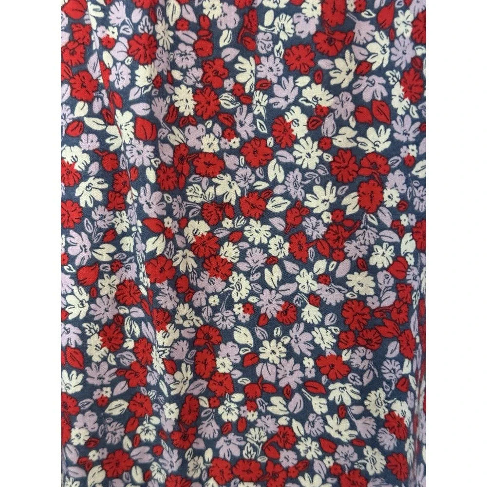 THEREABOUTS Girl 2XL (20.5)P SUMMER FLORAL Print Skirt ELASTIC waist